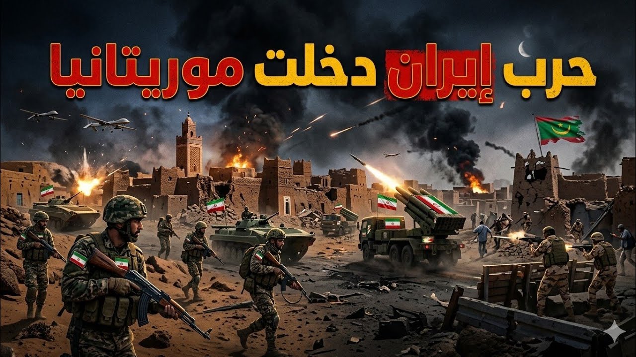 حرب ايران دخلت الى موريتانيا و انتقلت الى المحيط الاطلسي و السفن المغربية تستعد