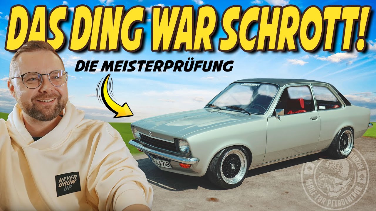 19/24 Sourkrauts | Komplett durchgerostet vor der Presse gerettet I Opel Kadett Limousine C