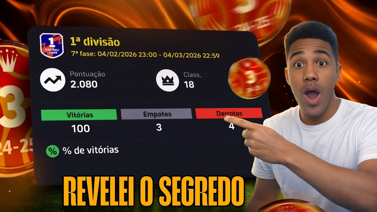 ESSE é o SEGREDO para VENCER mais PARTIDAS no eFootball 2026 Mobile