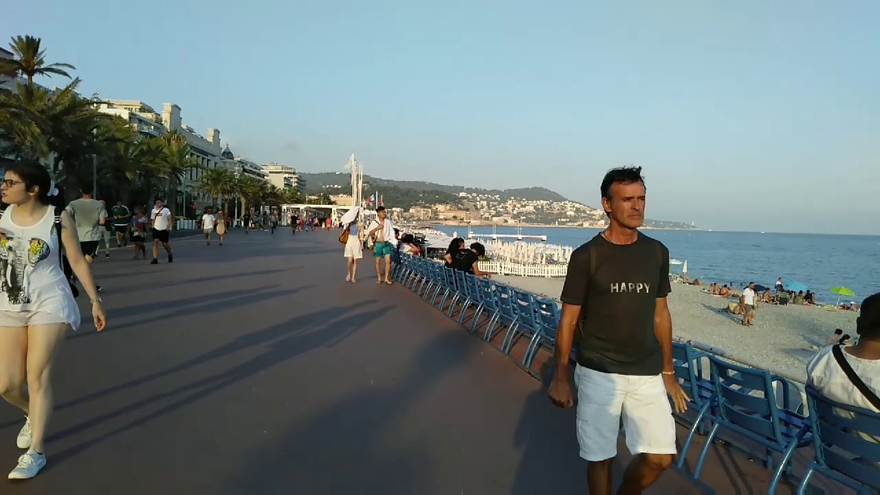Nice Promenade des anglais 2019