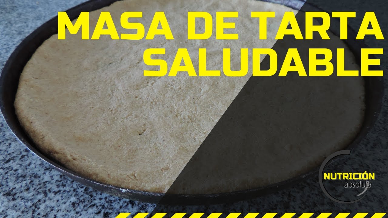 Masa de tarta | Saludable | con harina de garbanzos