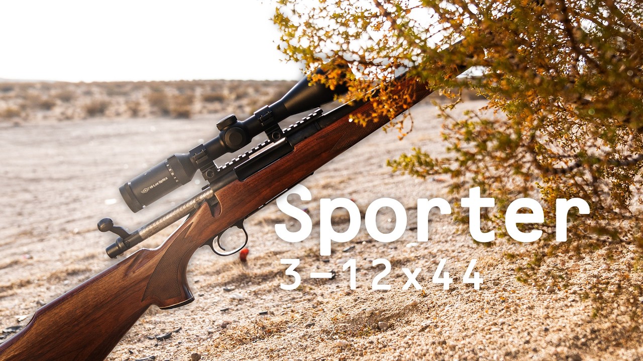 Sporter 3-12X44 Scope Overview - Shooting and Through the Scope