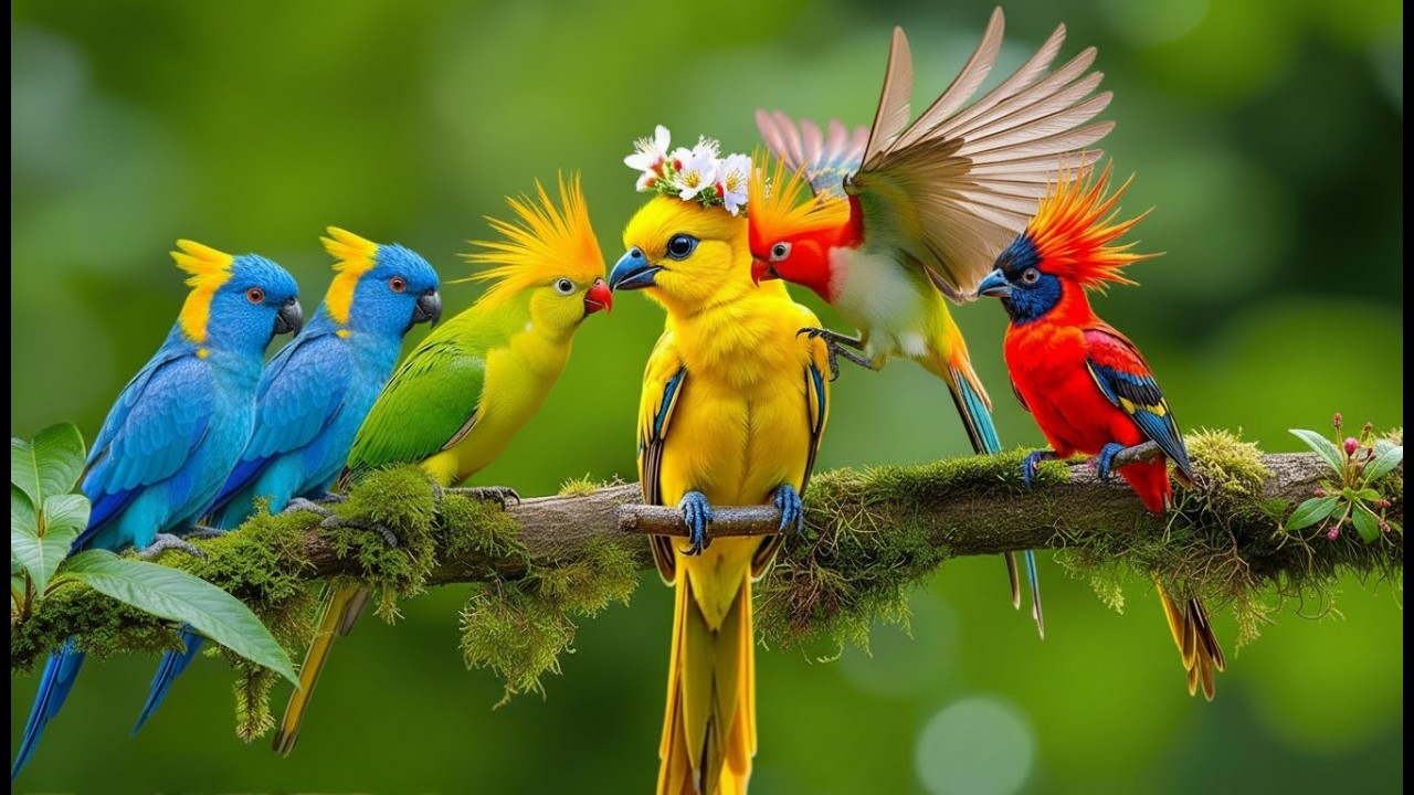 🌅 Beautiful Piano Music with Bird Sounds | Healing Nature Ambience for Deep Focus and Serenity