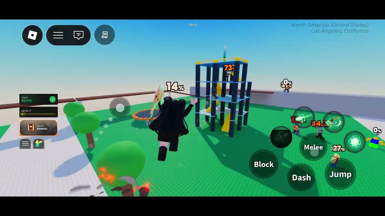 Roblox EXPLAIN WHY MY BACKPACK AND HAIR BLACK???