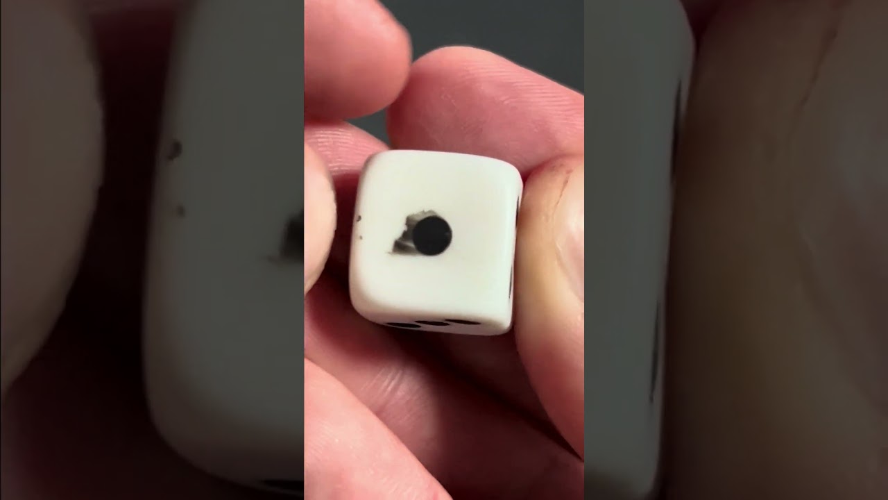 Dice Hack: Always on 6 #lifehacks