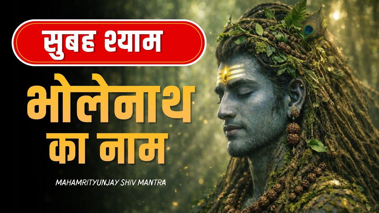 🌸Soulful Bholenath Bhajan 2026 🔱Subhe Subhe Bholenath ka naam❤️l Hindi Devotional l Peaceful Bhajan 