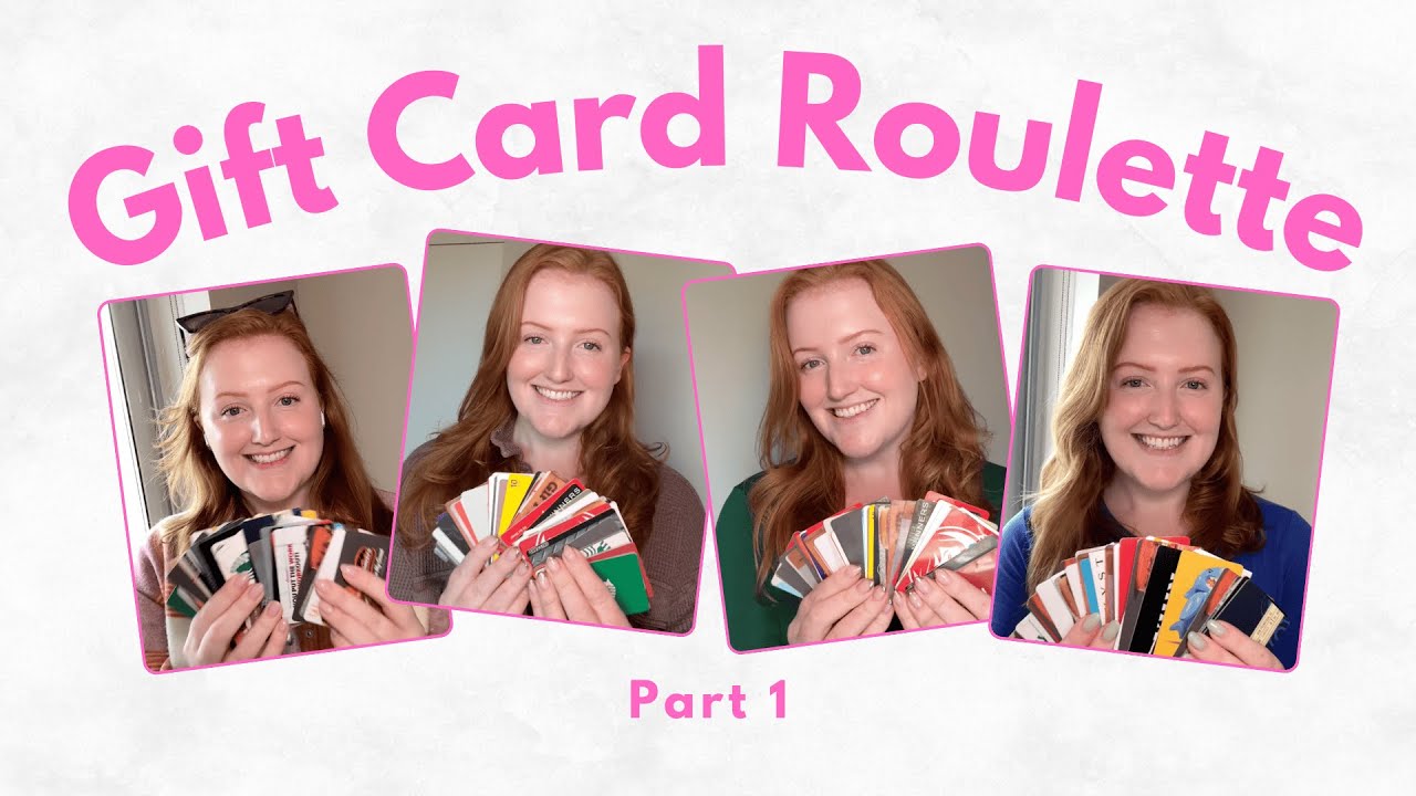 Gift Card Roulette Compilation - Part 1