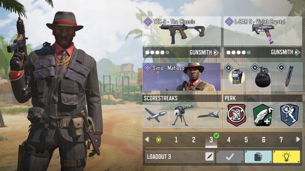 Sims - Mafioso | TEC-9 - The Classic | Call Of Duty Mobile Gameplay