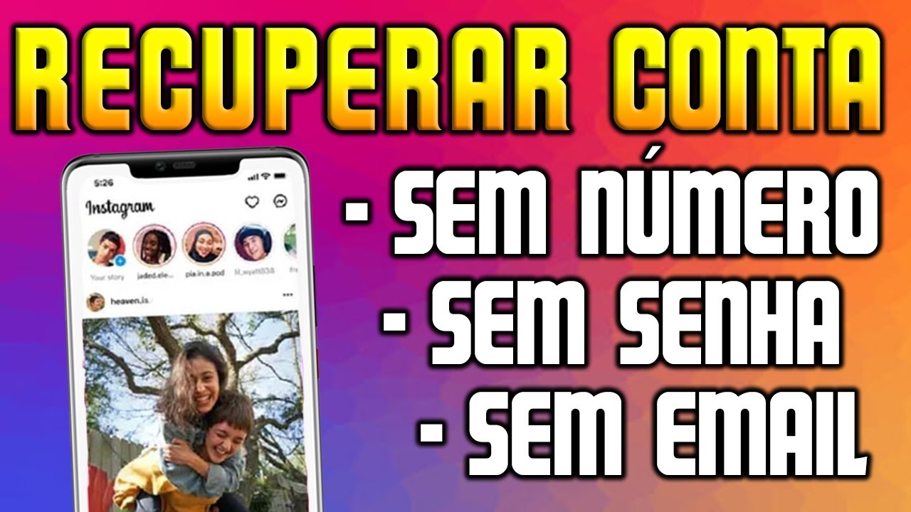 COMO RECUPERAR SUA CONTA DO INSTAGRAM 2026 ( SEM EMAIL, SEM SENHA, SEM NUMERO)