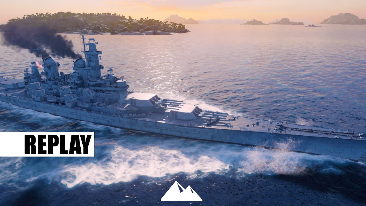 NORTH CAROLINA, der Klassiker unter den US BB's! - World of Warships | [Replay] [Deutsch] [60fps]
