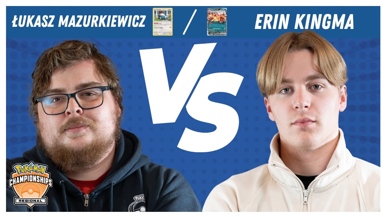 ŁUKASZ MAZURKIEWICZ Vs ERIN KINGMA - Pokémon TCG Masters Finals | Gdańsk Regionals 2024