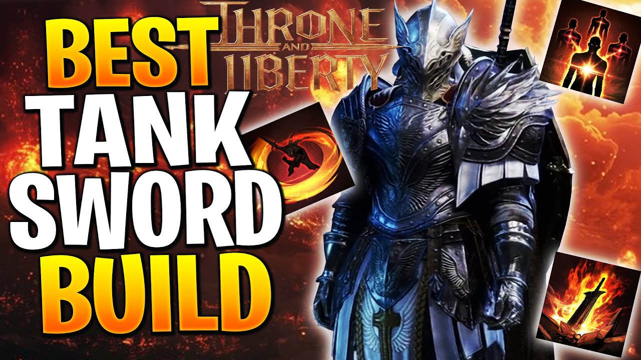 BEST TANK SWORD AND SHIELD BUILD! Throne and Liberty SNS Greatsword Build PVE