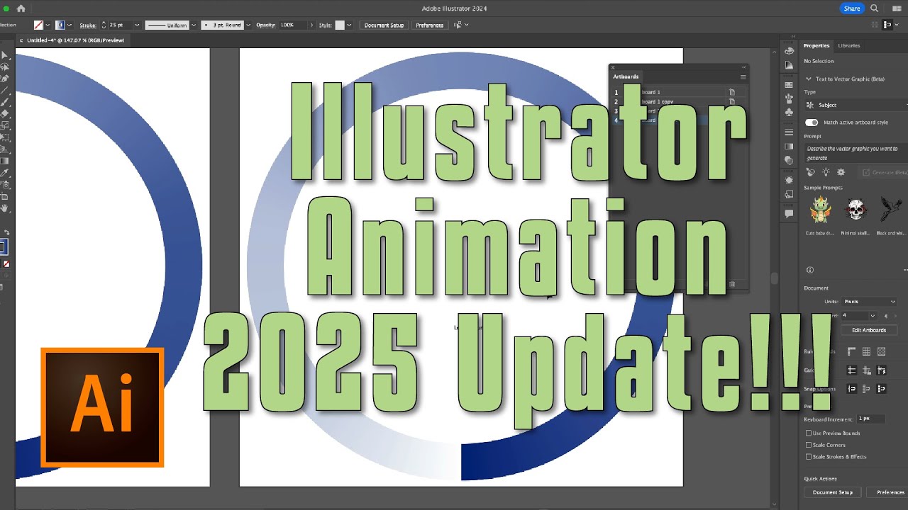 Illustrator Animations Updated 2025