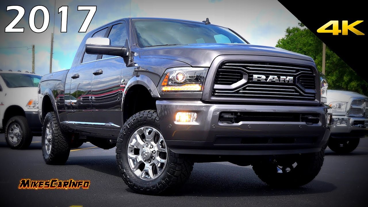 👉 Modified: 2017 RAM 2500 Limited Mega Cab Cummins Diesel Customized - Detailed Look in 4K