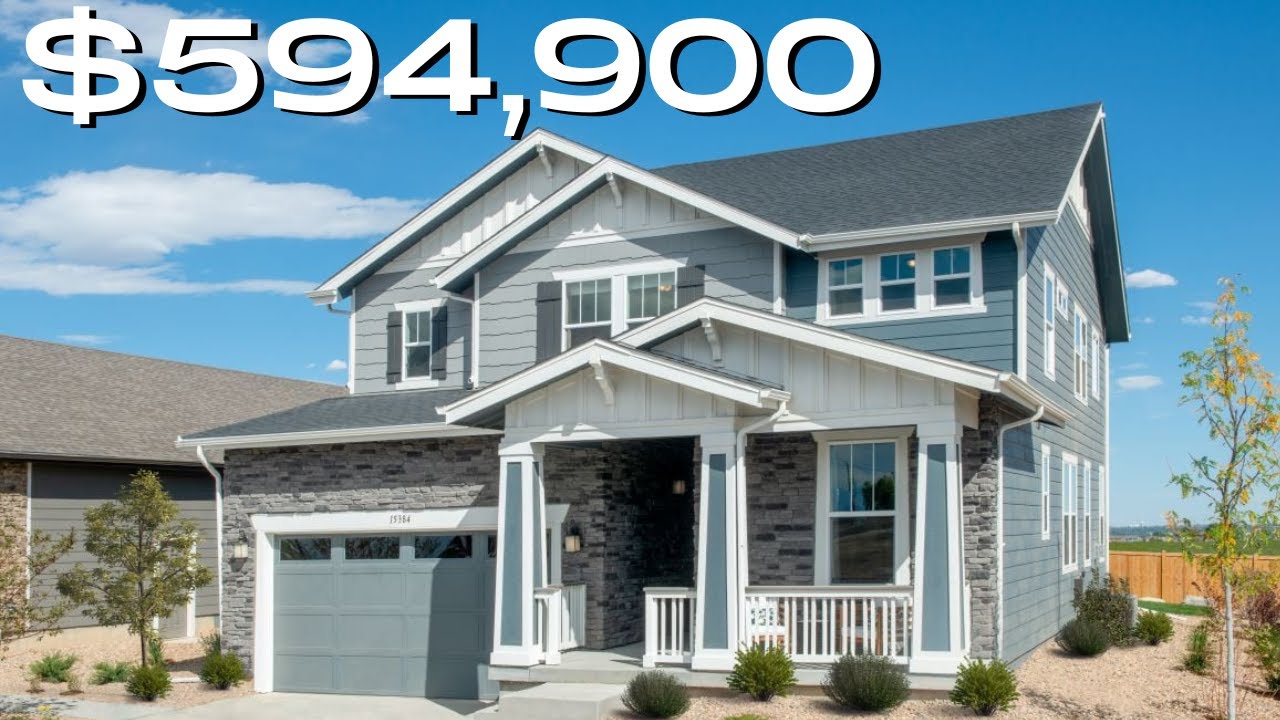 New Construction 🏠 Home Walkthrough Thornton, Colorado