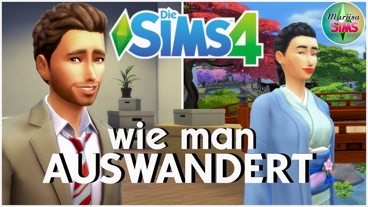 Wie man richtig AUSWANDERT ✈ [ Zweitwohnsitz ] [ Die Sims 4 ] | Mariisa Sims