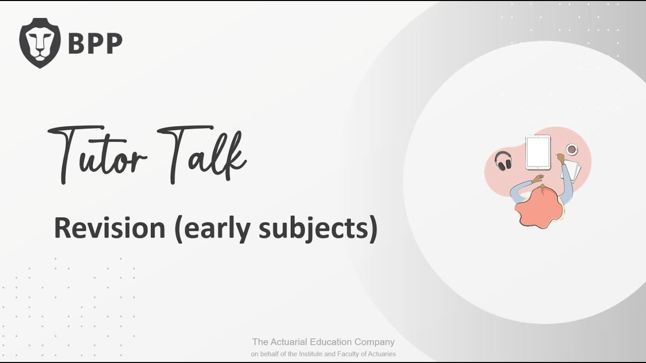 Tutor Talk - revision (early subjects)