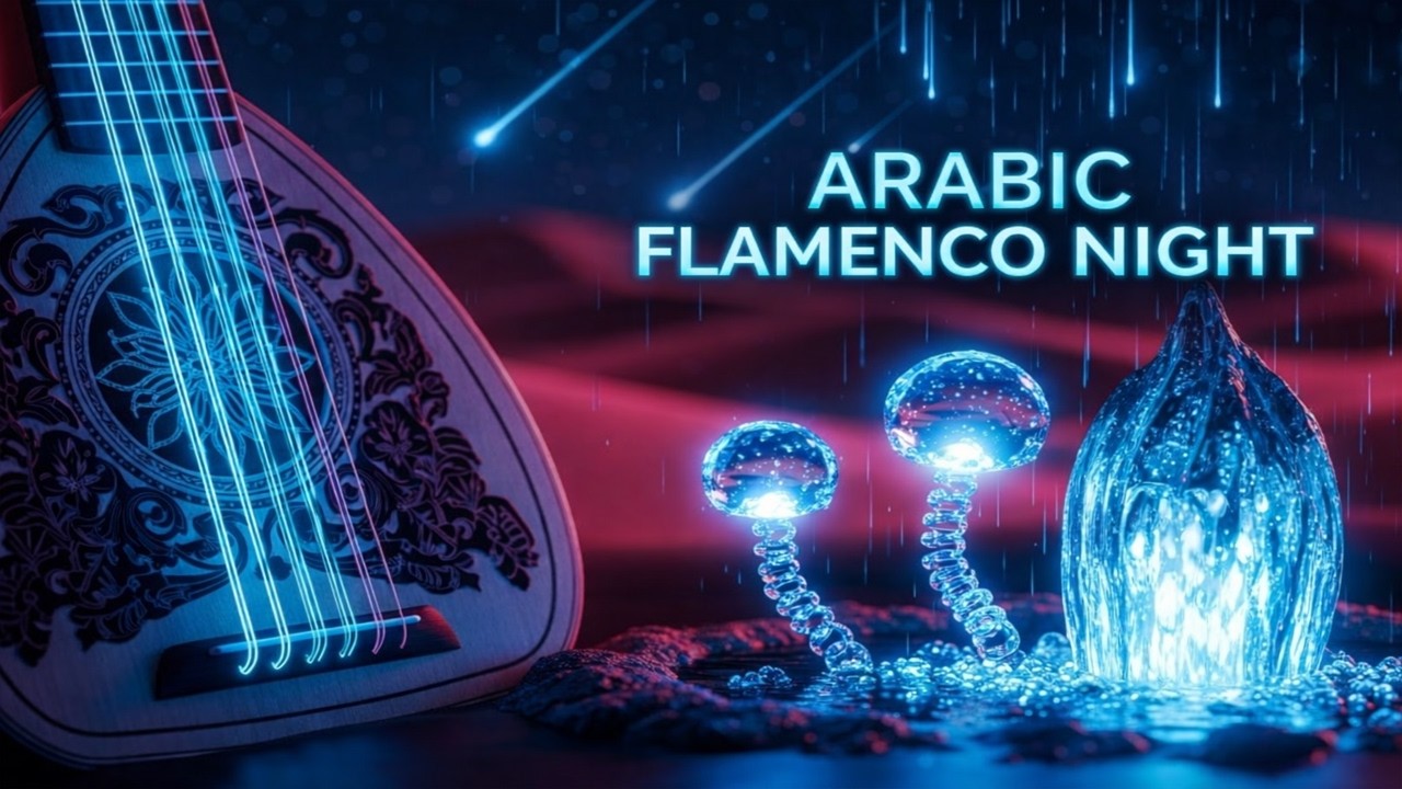 Arabic Flamenco Night | Cyberpunk Desert Vibes | Arabic Oud x Spanish Guitar