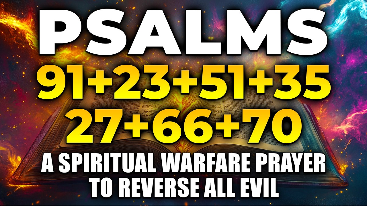 THE MOST POWERFUL PSALMS 91, 23, 51, 35, 27, 66, 70 | A Spiritual Warfare Prayer to Reverse All Evil