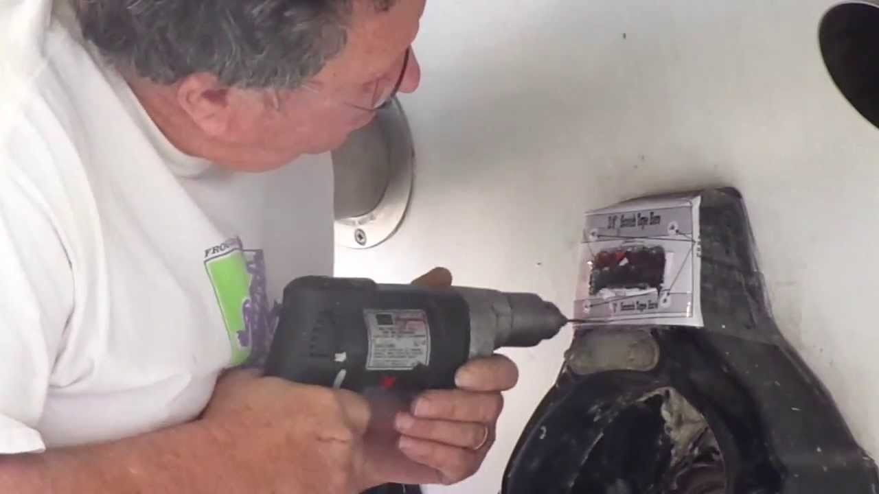 Port side swivel pin replacement