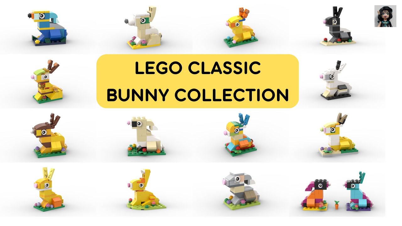 BUNNY COLLECTION Lego classic ideas How to build easy