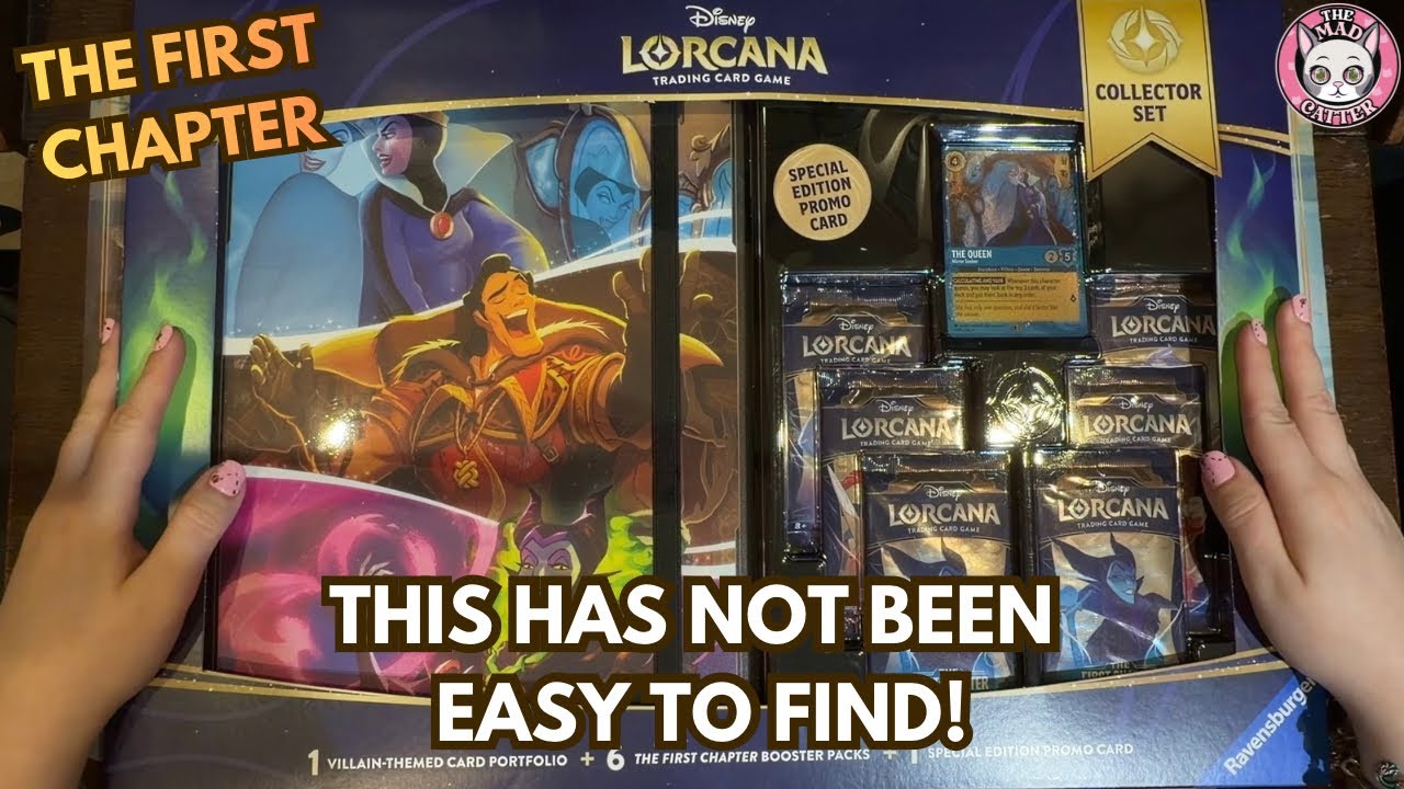 Finally Got the Lorcana First Chapter Villains Set