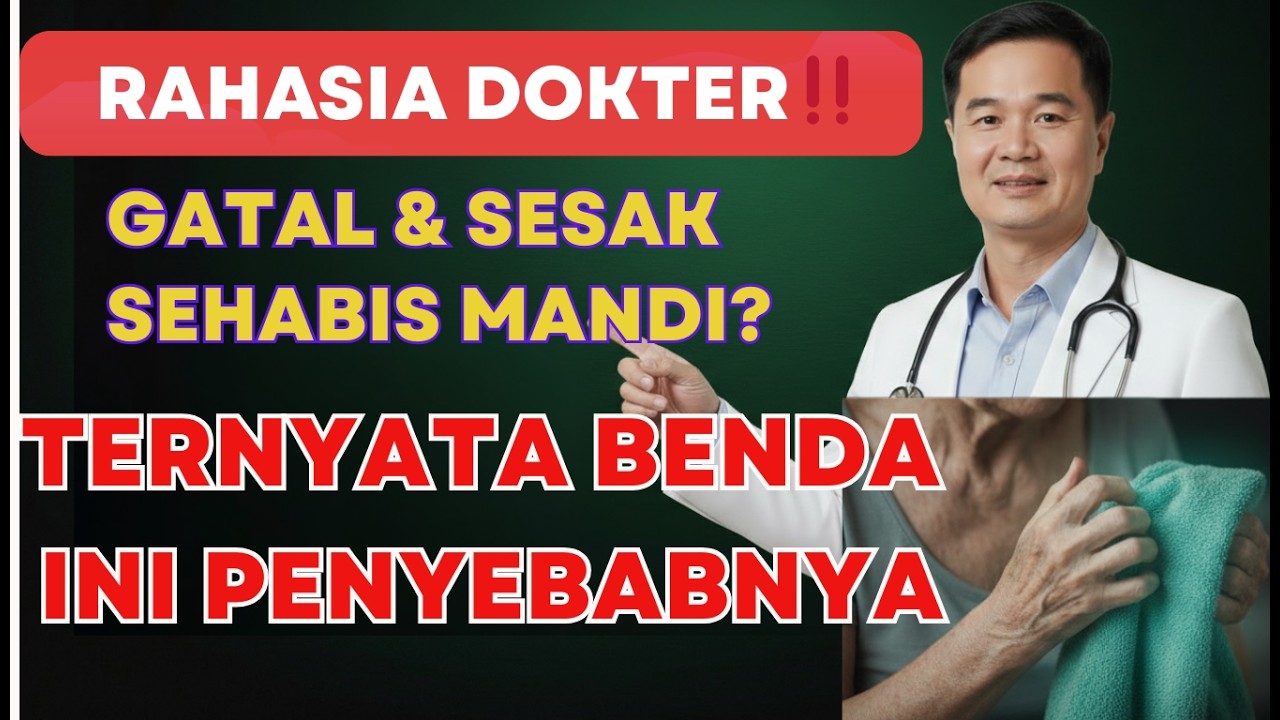 CUMA UBAH CARA PAKAI HANDUK‼️ RISIKO INFEKSI PARU LANSIA TURUN DRASTIS | KESEHATAN LANSIA