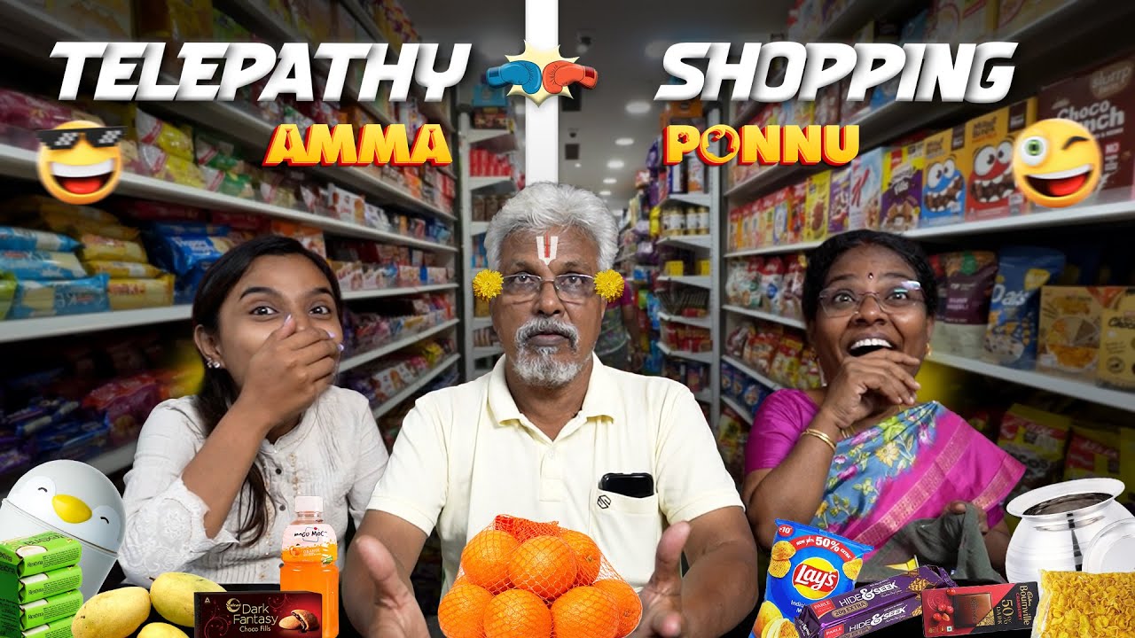 Mothama Mottai Adichitaanga 😭| Telepathy Shopping Challenge