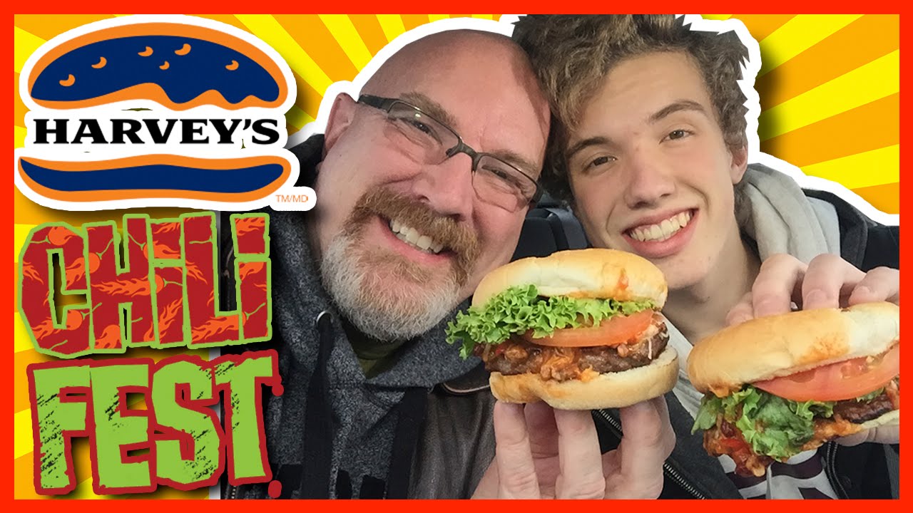 Harvey's &hearts; Chili Fest Review &hearts; Chili Cheese Dog & Fries, Angus & Original | KBDProductionsTV