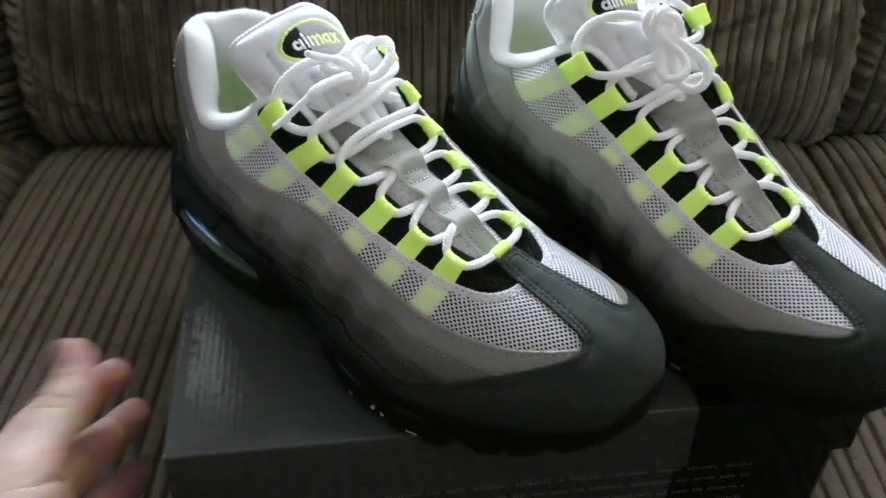 Nike Air Max 95 - Неоновые - Распаковка и первый взгляд