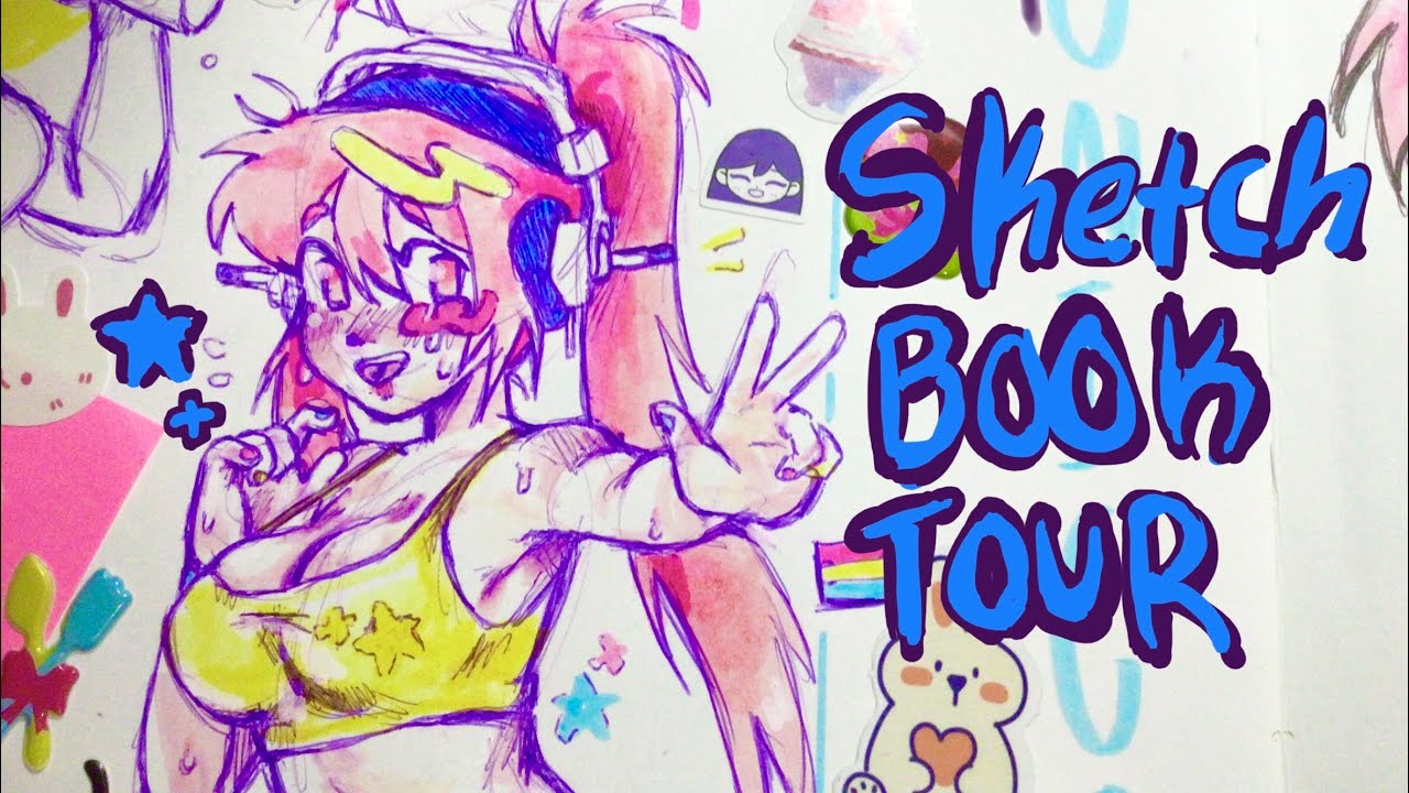 Sketchbook Tour [#35](part 1) - the SPICY one