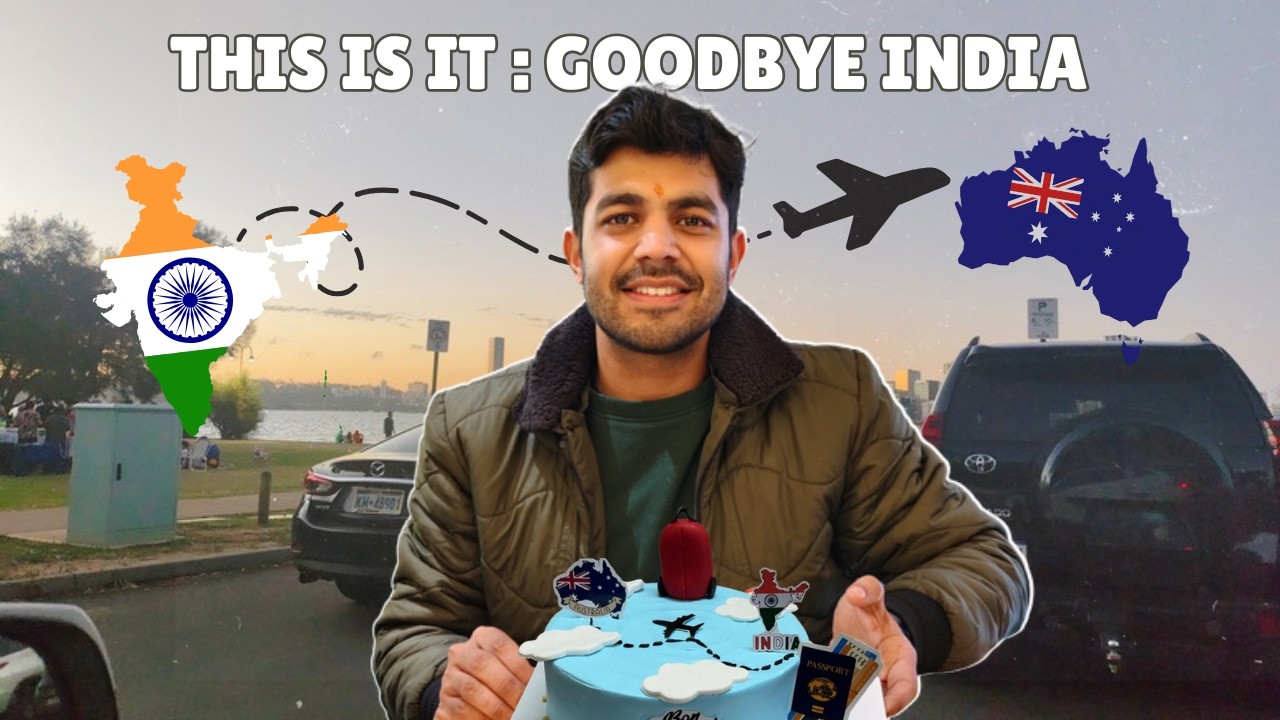 From India to Australia - Part 1