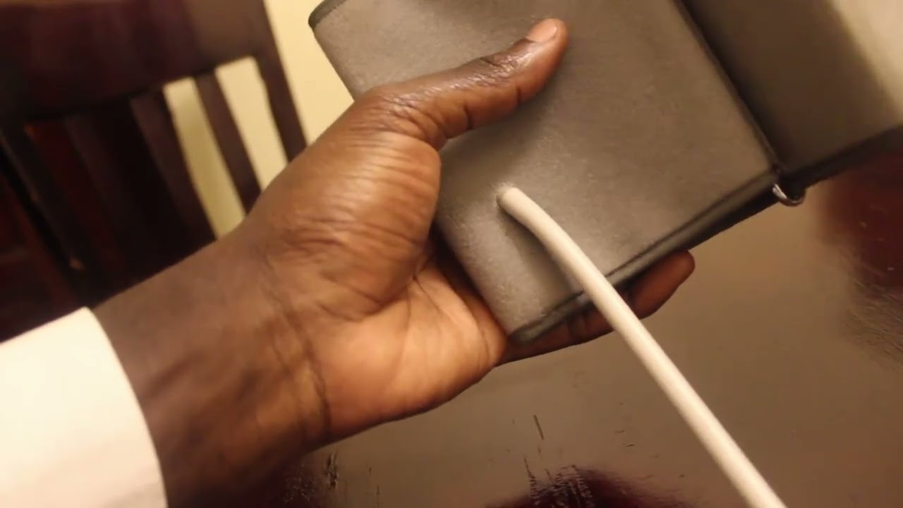 Blood Pressure Monitor - basic components and how it is used.