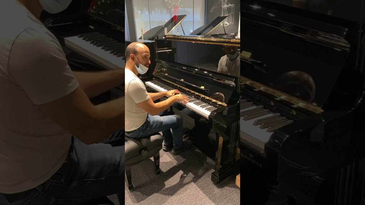 World’s Greatest Upright Piano - C. Bechstein Concert 8