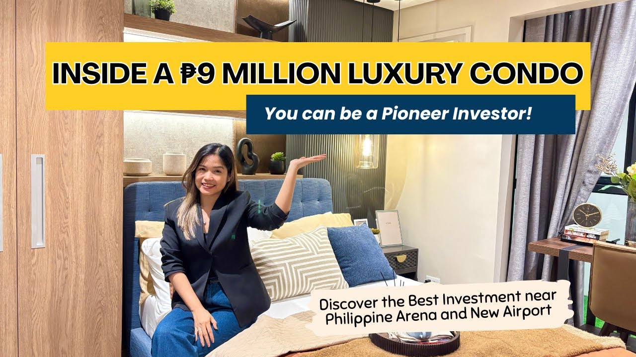 Inside a ₱9 Million Luxury Condo | Conto Tour: 9 Central Park Studio Unit