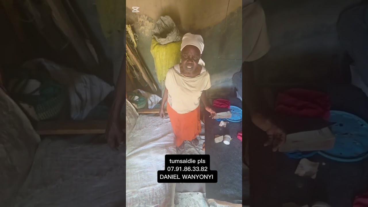 So touching!  LET'S SUPPORT ! +254795969099 DANIEL WANYONYI 