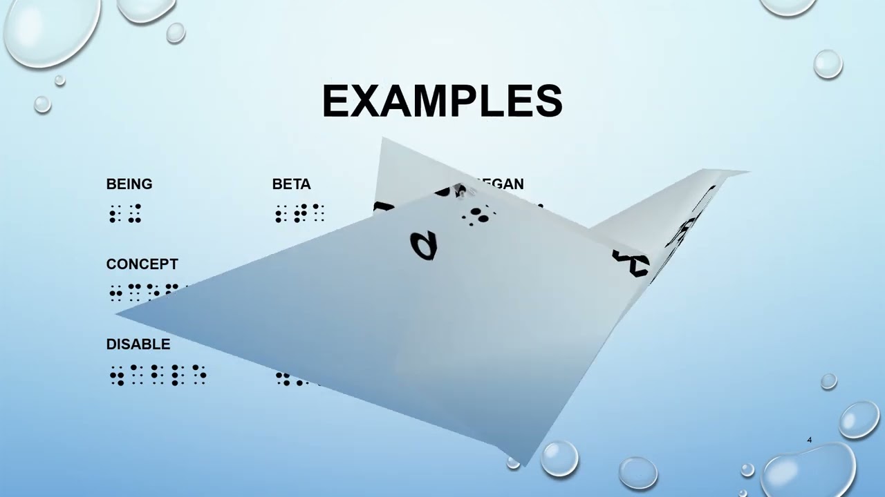 Braille Contraction Part 6: Lower Contractions at the Beginning of a word - Be, Con & Dis