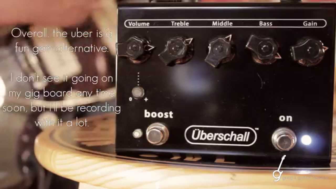 Bogner Überschall Pedal [Les Paul / Jazzmaster]