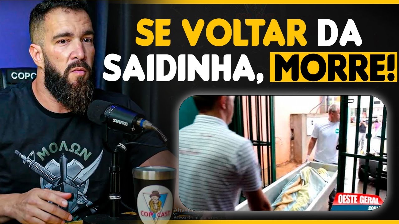 A FACÇÃO NÃO PERMITE VOLTAR DA SAIDINHA  |Thiago Sparta - Policial Penal | copcast