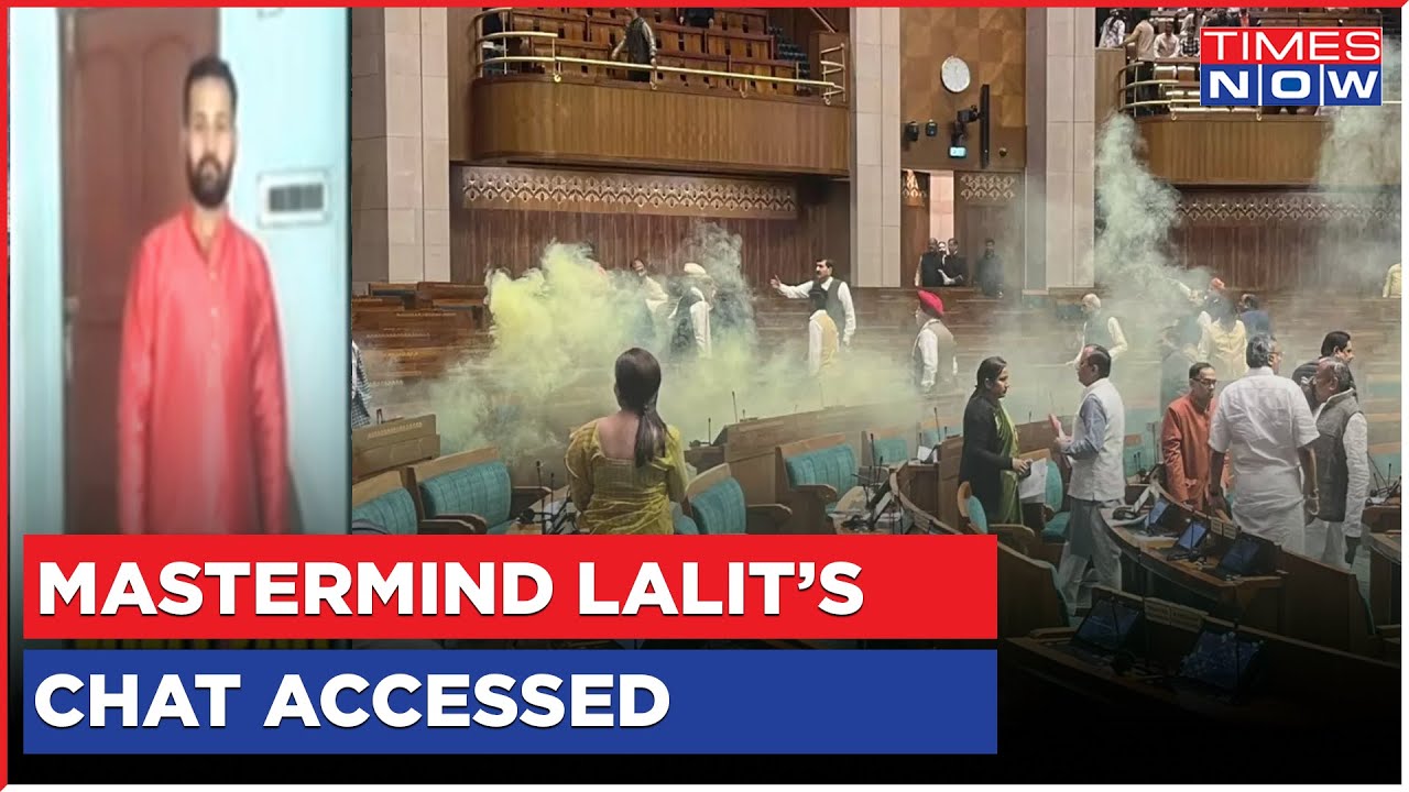 Lok Sabha Security Breach | Times Now Accesses Lalit's Chat, Asks Aide To Keep The Video Safe