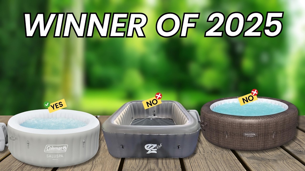 5 Best Inflatable Hot Tubs- WINNERS OF 2025