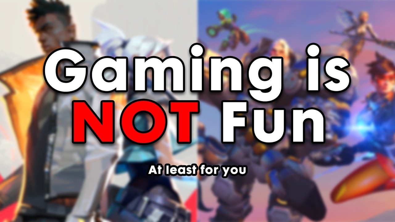 Why Gaming Sucks (For You)