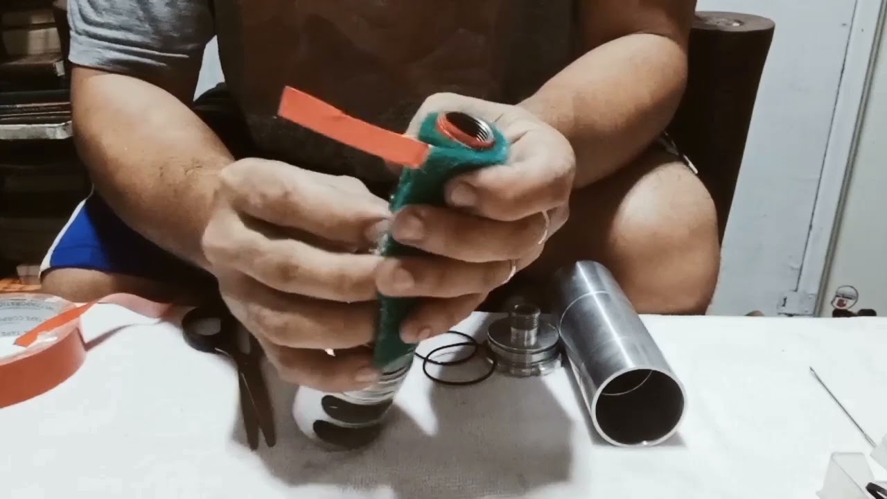 Ep.2 Assembling of my DIY Fatboy look alike Silencer and test it.