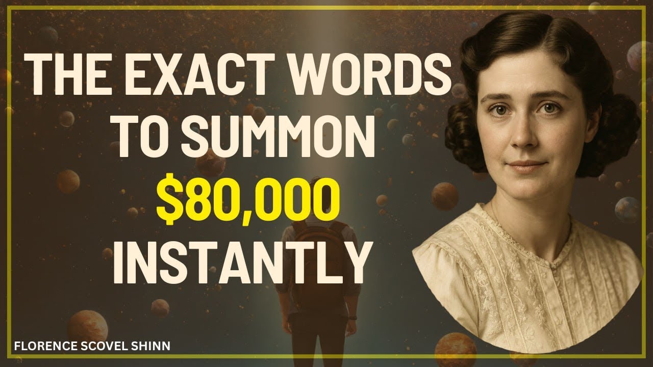 Stop Asking, Command The Universe To Send You $80,000 (These Exact Words) / Florence Scovel Shinn 