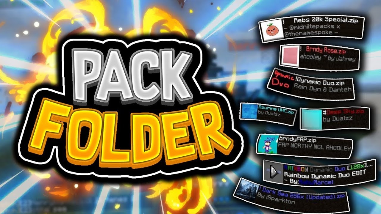 PACK FOLDER | 30+ packs (1k subs special)