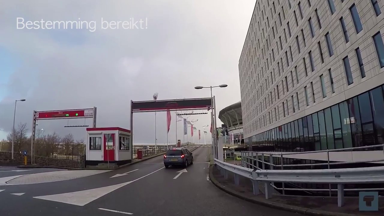 Reisgala 2017 - route parkeren Arenadek vanaf A2 richting Amsterdam