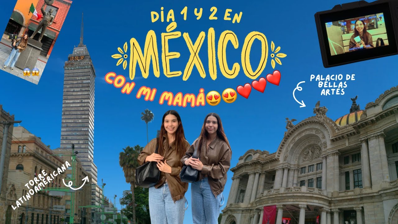 VIAJANDO A CDMX CON MI MAMÁ😍🇲🇽|| Nos *estafaron* y aun así fuimos felices😨💖👩🏻‍🤝‍👩🏼