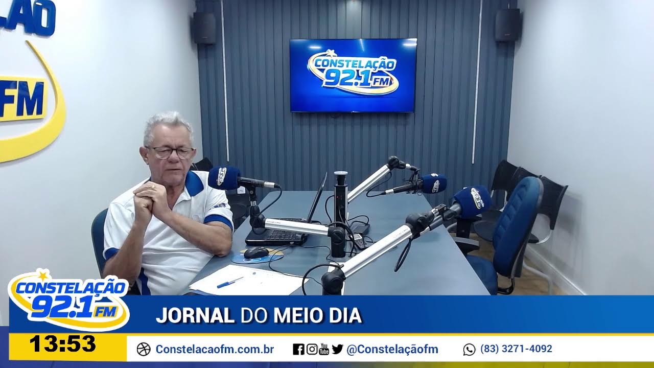 JORNAL DO MEIO DIA - 25/02/2026 | WhatsApp: 3271-4092. #Compartilhe #ConstelaçãoFM