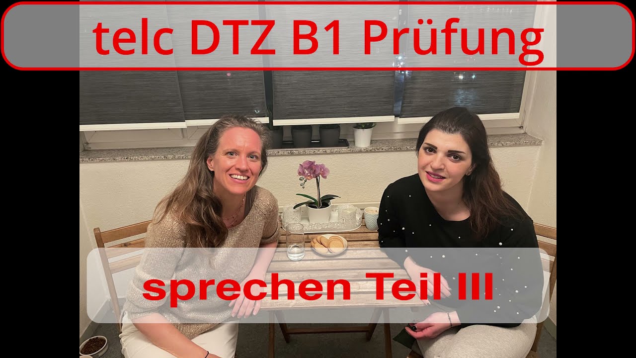 DTZ B1 Prüfung sprechen