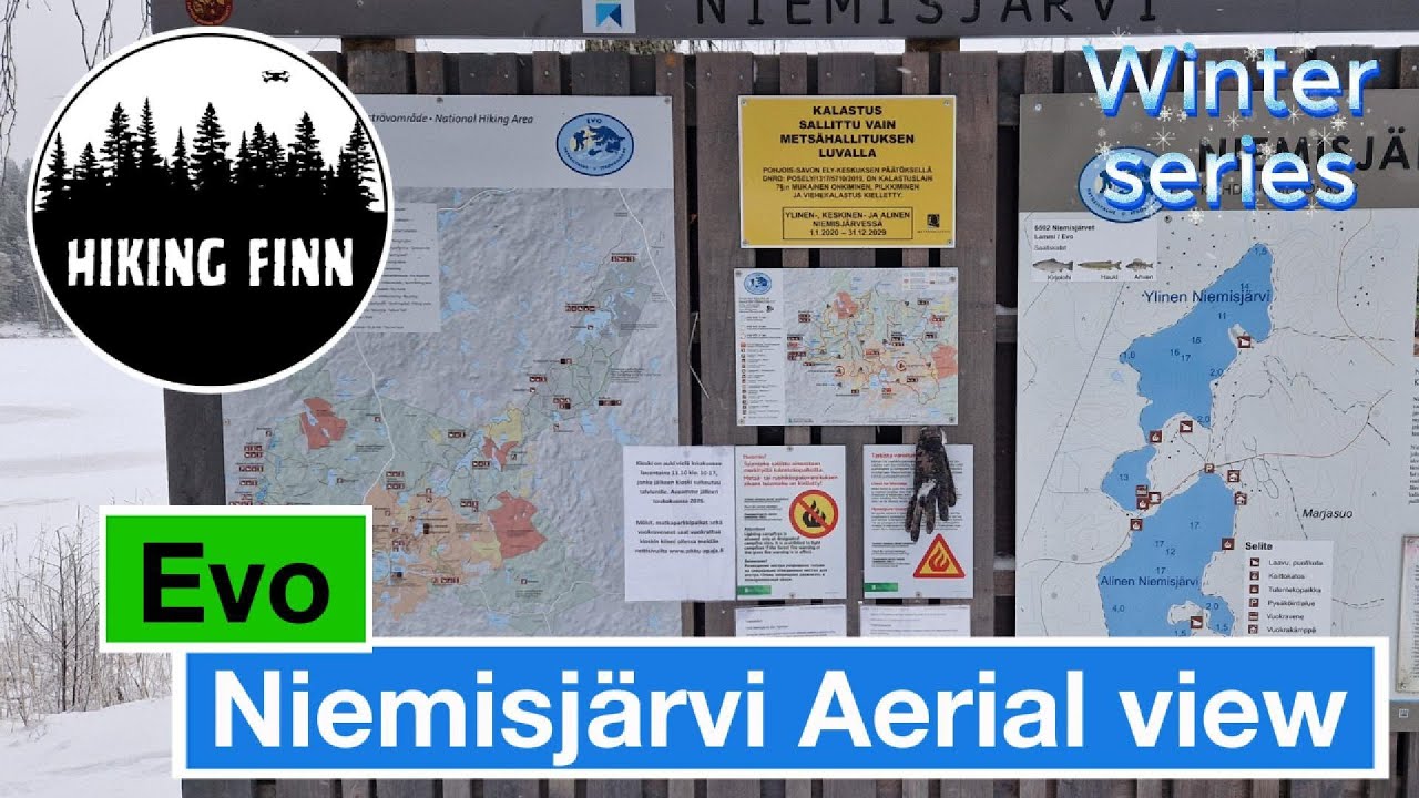 Evo -  Niemisjärvi aerial view